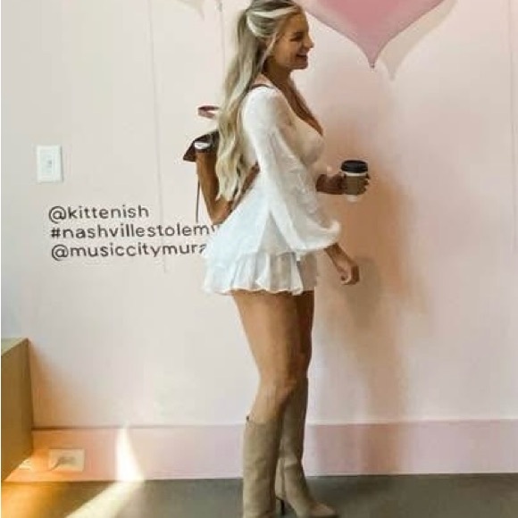White Romper - Picture 3 of 6
